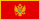 Flagge von Montenegro
